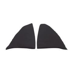 (1975-87) Carpeted Kick Panel Covers-Black-Cut Pile