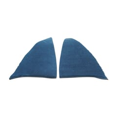 (1975-87) Carpeted Kick Panel Covers-Blue-Cut Pile
