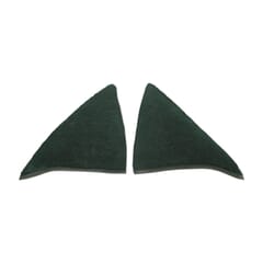 (1975-87) Carpeted Kick Panel Covers-Green-Cut Pile