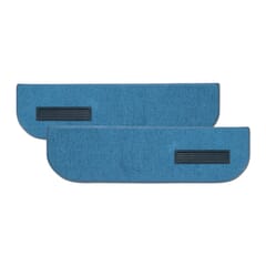 (1973-74) Carpeted Door Bottom Covers-Frt-Blue-Loop