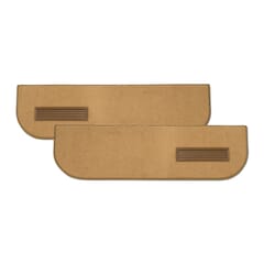 [1975-87) Carpeted Door Bottom Covers-Frt-Saddle-Cut Pile
