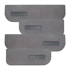 (1975-87) Carpeted Door Bottom Covers-Gray-Cut Pile