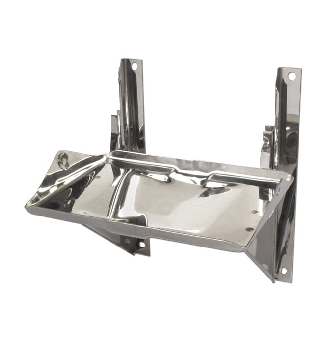 1955-57) Battery Box - Stainless