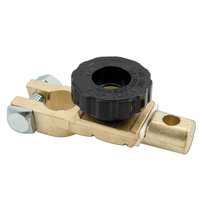 Top Post Battery Disconnect Switch | 12-48V Kill Switch For Car, Boat, RV | 275A Continuous