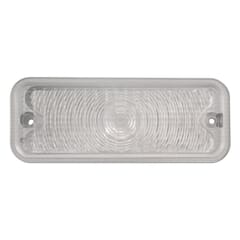 (1975-78) Parklamp Lens-Left-Clear-w/Trim