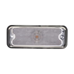 (1973-80) Parklamp Lens-LH Clear-w/Trim LED