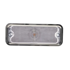 (1973-80) Parklamp Lens-RH Clear-w/Trim LED