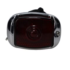 (1940-53) Taillamp Assembly - Chrome-Right-Glass