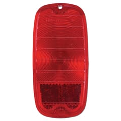 (1960-66) Taillamp Lens - Fleetside w/o Bowtie-Red