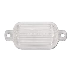 (1967-89) License Lens-w/Deluxe Rear Bumper