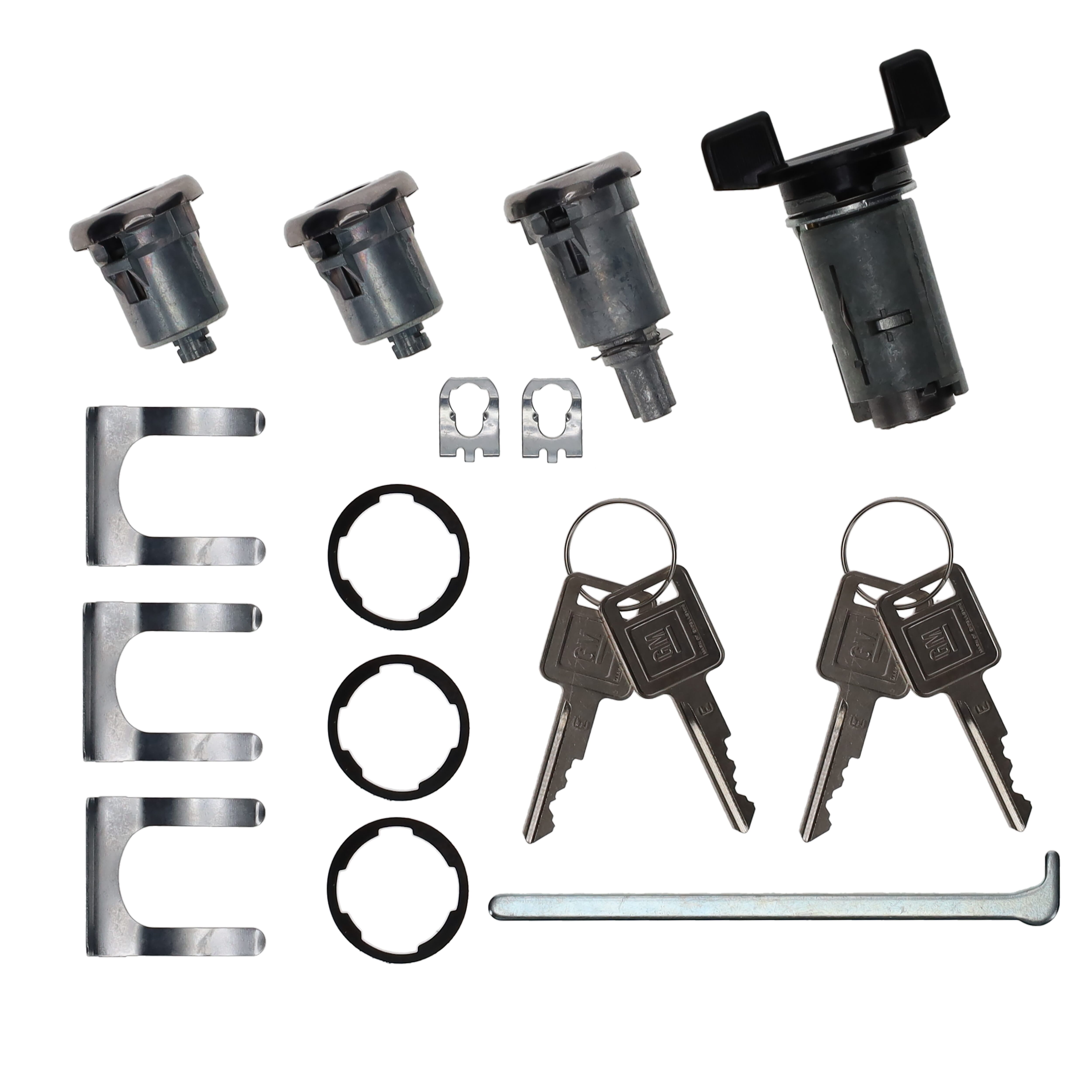 1987-91) Suburban Blazer Lock Set Matched w/ Manual Tailgate