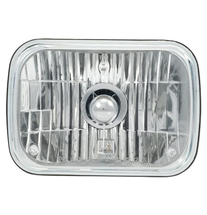 1979-98) Crystal Headlight Bulb - Rectanglar Single