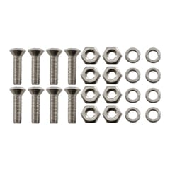 (1947-72) Runningboard Step Plate Bolt Set - Stainless