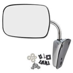 (1979-87) Outside Mirror Assembly - Reproduction - D45 - Chrome - Below Eyeline