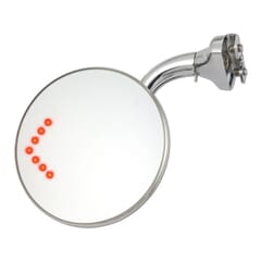 (1941-87) Peep Mirror - with Curved Arm Round Head - LED