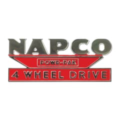 (1957-59) Hood Side Emblem - Napco - each