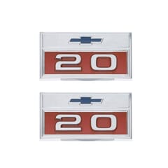 (1966) Fender Emblem - Chevrolet 20 - Pair