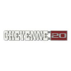 [1971-72] Fender Emblem - Chevrolet - Cheyene 20 - Pair