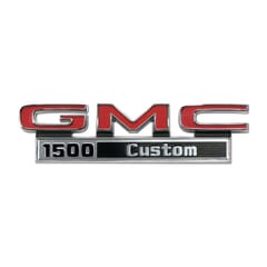 (1971-72) Fender Emblem - GMC - 1500 Custom - Pair