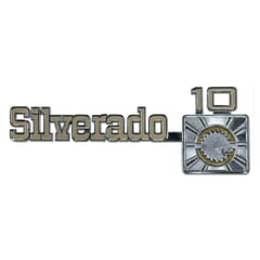 (1975-80) Fender Emblem - Chevrolet - Silverado 10 - Pair