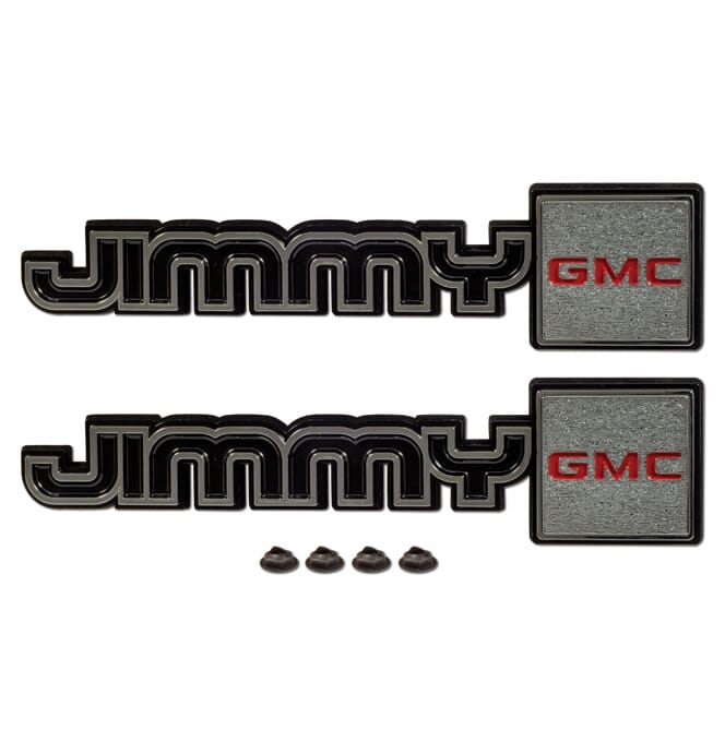 1981-87) Fender Emblem - GMC Jimmy - pair