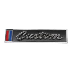 (1967-68) Door Emblem - Chevrolet - Custom - pair