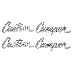 (1969-72) Door Emblem- GMC "Camper" Pair