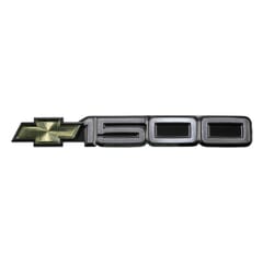 (1988-99) Door Emblem - Bowtie 1500-W/ Molding