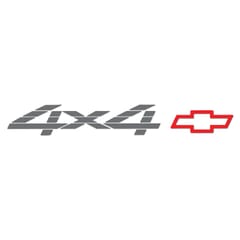(1989-91) Bedside Decal - 4x4 - RH