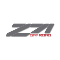 (1988-98) Bedside Decal-Z71-Red/Dark Gray