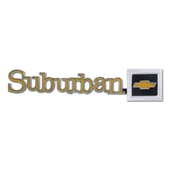 (1975-88) Tailgate Emblem-Chevrolet-Suburban