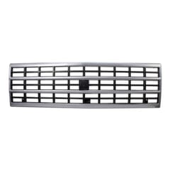 (1989-91)  Grill - Chevy - Reproduction - Dark Gray - Single Head Lamp