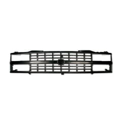 (1989-93)  Grill - Chevrolet - Dual Headlamp - Black - Reproduction