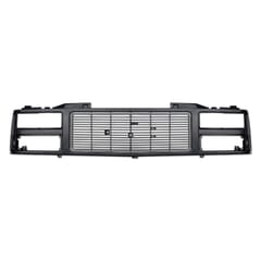 (1988-93)  Grill - GMC - Dual Headlamp - Black - Reproduction