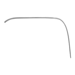 (1974-89) Stainless Drip Rail Molding-Front-Left