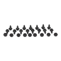 (1975-91) Stainless Drip Rail Molding Screw Set-Crew Cab