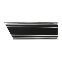 (1969-72)  Lower Fender Trim-Rear L, Blk