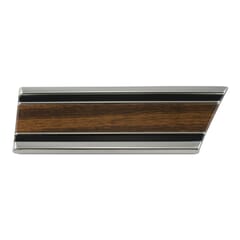 (1969-72)  Lower Fender Trim-Rear R,Wood
