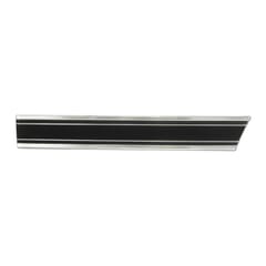 (1969-72)  Lower Bed Trim-Frt Left, Black 115