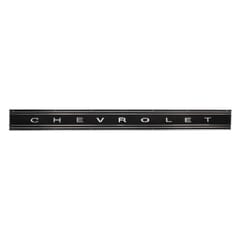 (1969-72)  Tailgate Trim - Lower Wide-Chevy-Black
