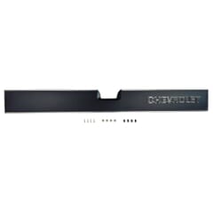 (1974-80)  Tailgate Band - w/Notch w/Chevrolet Emblem - Black
