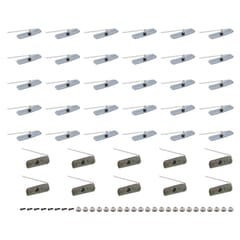 (1969-72) Complete Lower Clip Set-Push-In-Shortbed