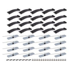 (1969-72) Complete Lower Clip Set-Adhesive-Longbed