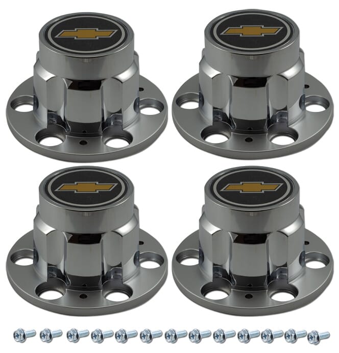 1971 87 Center Cap Set Bowtie 6 Lug