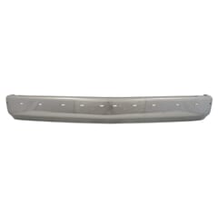 (1988-98)  Bumper - Front - Chrome w/ Impact, License , Bumper Guard Holes