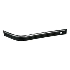 (1988-98) Bumper Impact Strip-Front RH Blk/Chrome