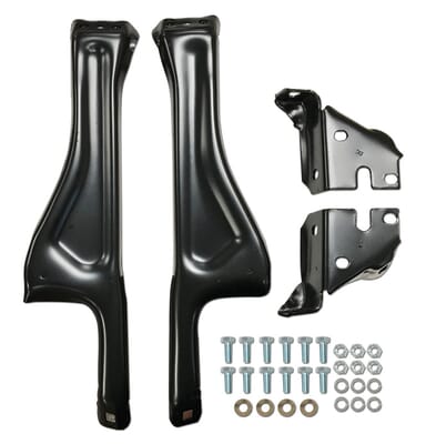 Rear Bumper Brackets 1947-1955 Chevrolet Pickup 3100 (Key Parts # 0846 Rear Bumper Brackets 1947-1955 Chevrolet Pickup 3100 (Key Parts # 0846