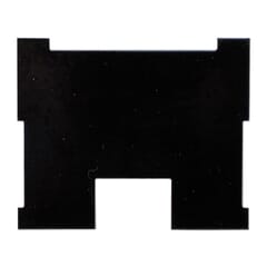 (1955-59) Heater Control Lens Backing Pl