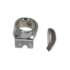 (1967-72) A/C Diverter Ball Housing - Left - Chrome