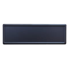 (1967-72) Radio Delete Plate W/Clips